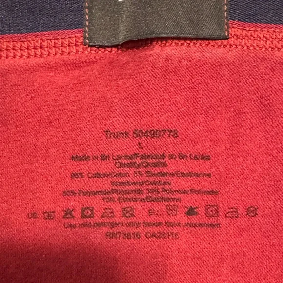 Boss Men's Boxer Briefs - dark blue, red, and brown - Picture 7 of 9